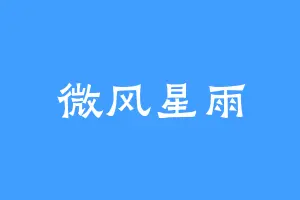 微风星雨