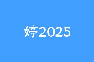 婷2025