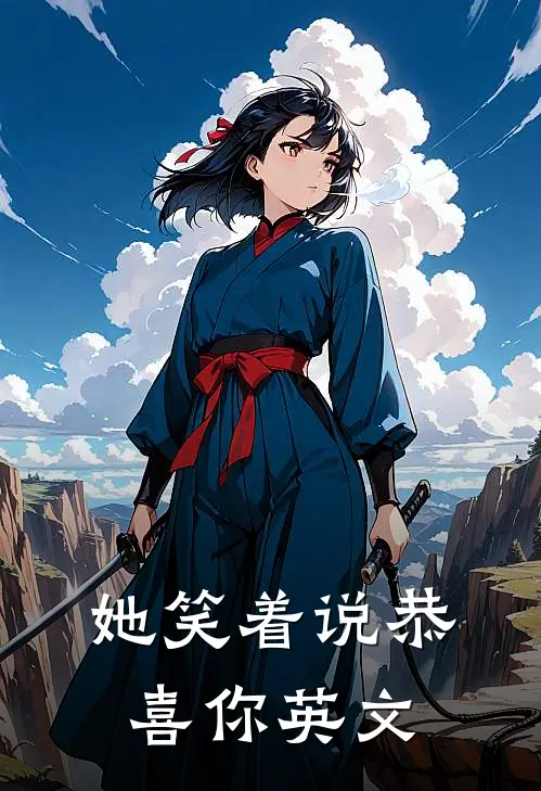 她笑着说恭喜你英文