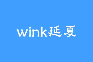 wink延夏