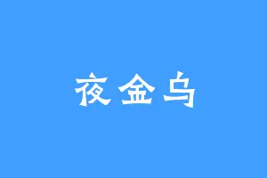 夜金乌