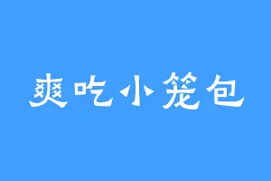 爽吃小笼包