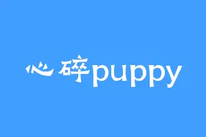 心碎puppy